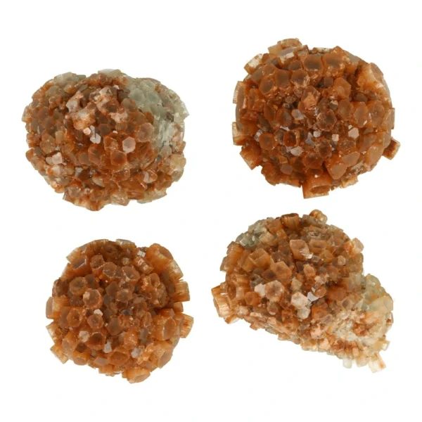 Fraaie aragoniet clusters van 5-7cm lang uit Marokko