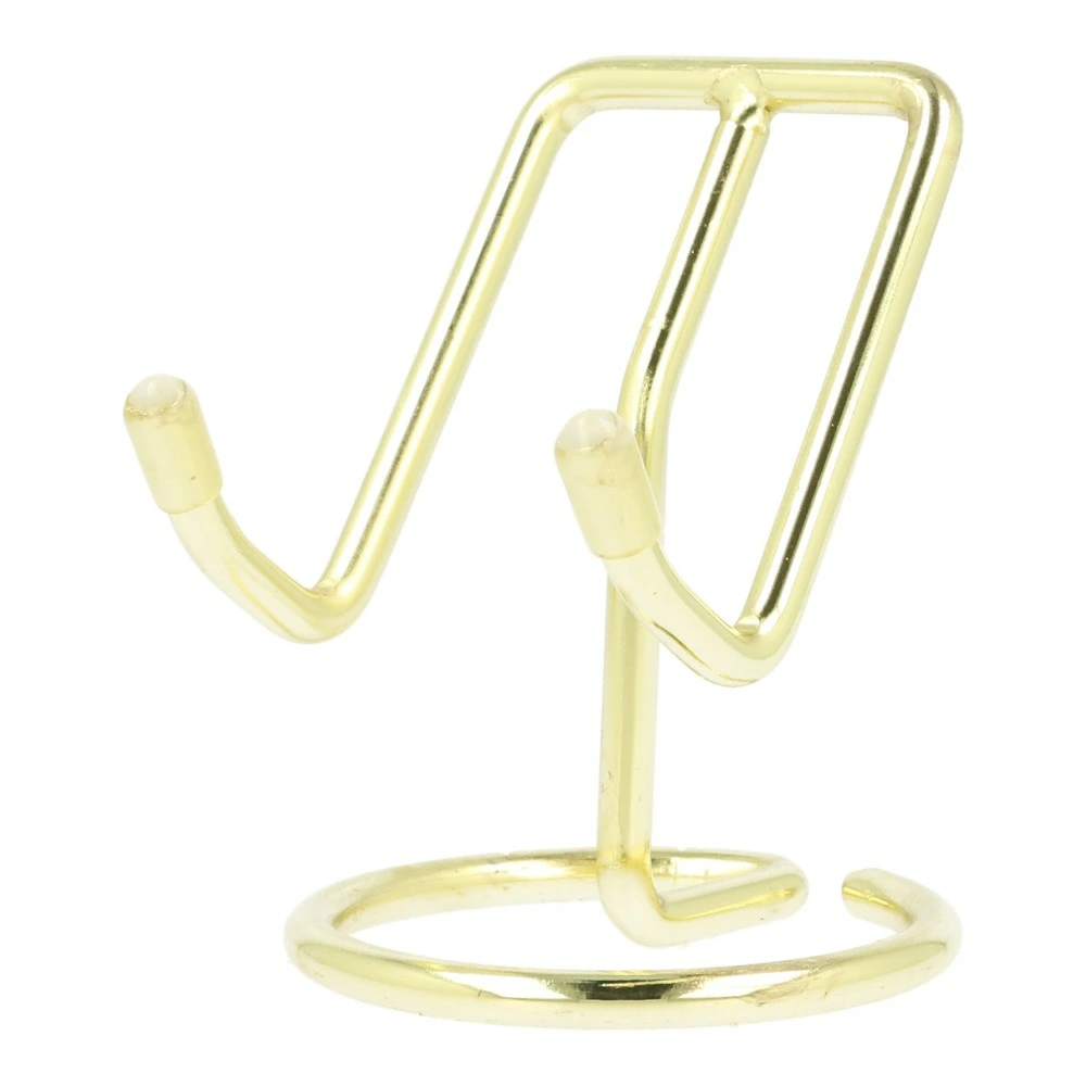 Standaard goudkleur van 8cm hoog voor grotere harten en plattere stukken