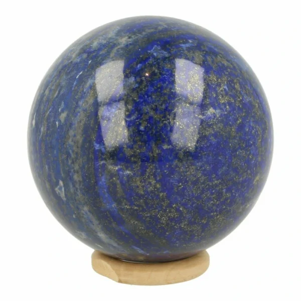 Fraaie lapis lazuli bol met diameter van 61mm