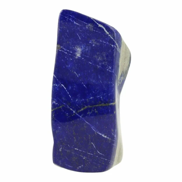 Mooie donkerblauwe lapis lazuli gepolijst van 127mm hoog