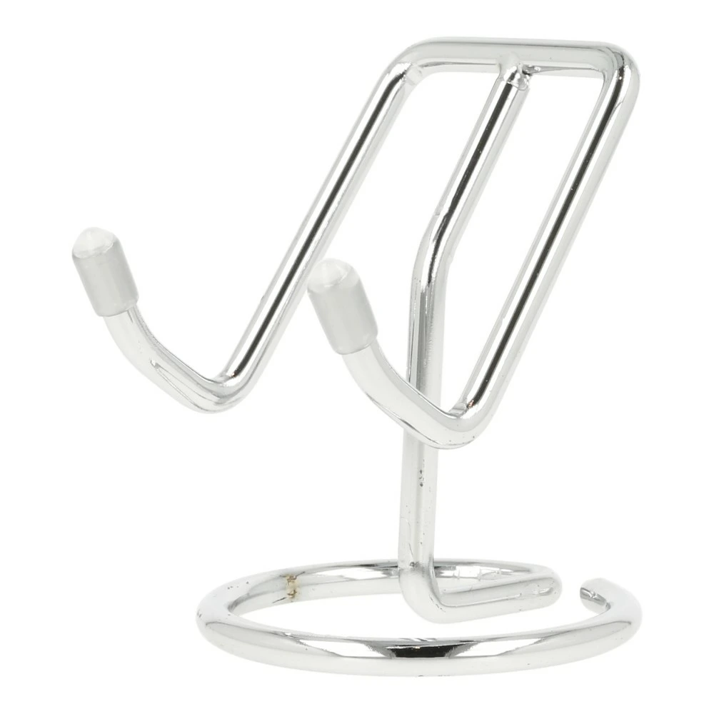 Metalen standaard van 8cm hoog in zilverkleur