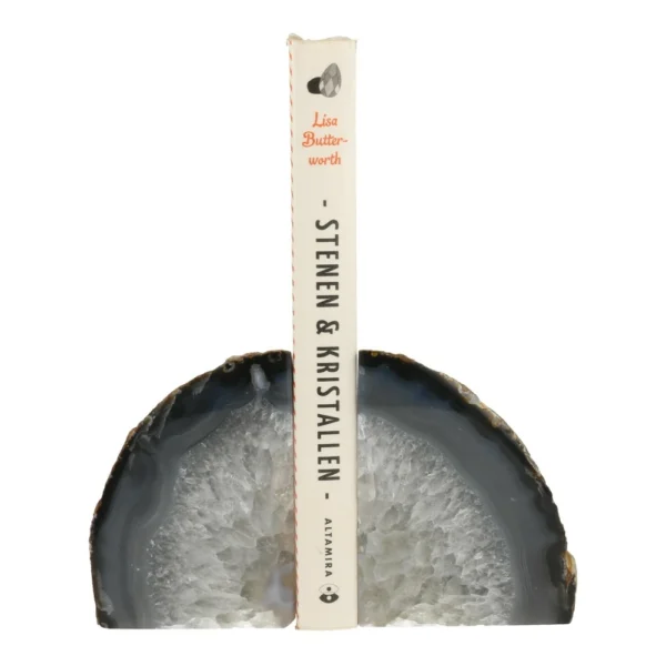 Fraaie agaat boekensteun