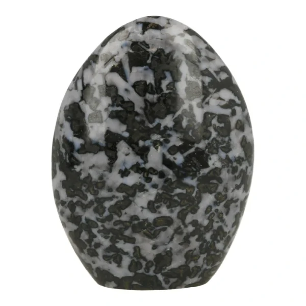 Fraaie en frisse gabbro vrije vorm van 121mm hoog