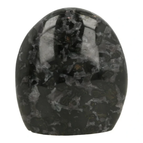 Mooi glanzende gabbro vrije vorm van 93mm hoog