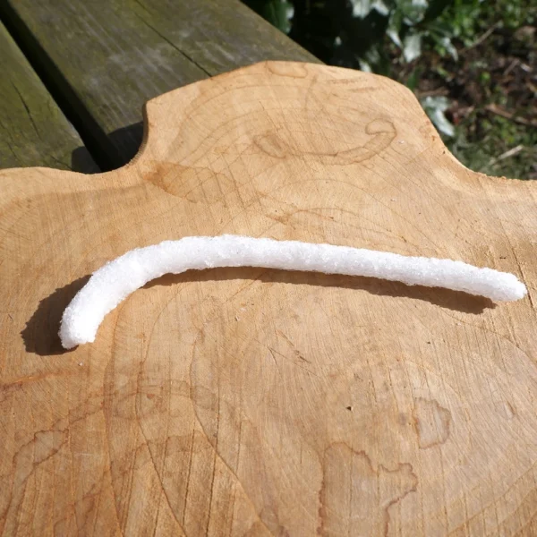 Leuk ramshoorn seleniet kristal nr2 van 11cm lang