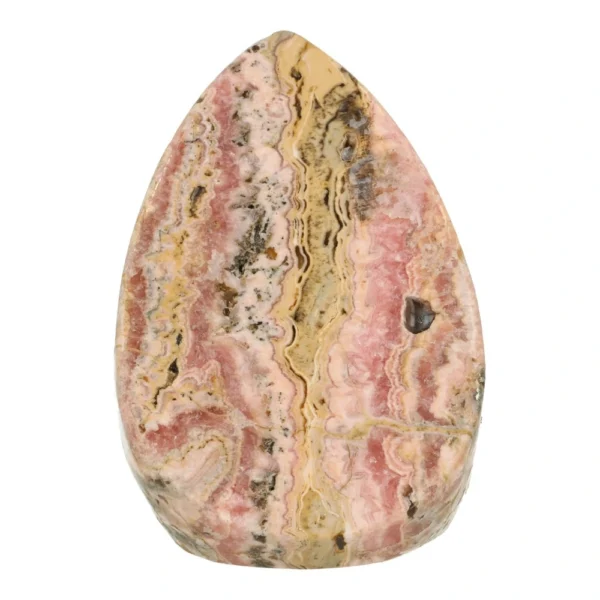 Fraaie rhodochrosiet vrije vorm van 68mm hoog