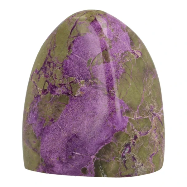 Fraaie paarse stichtiet gepolijste vorm van 78mm hoog (nr.2)