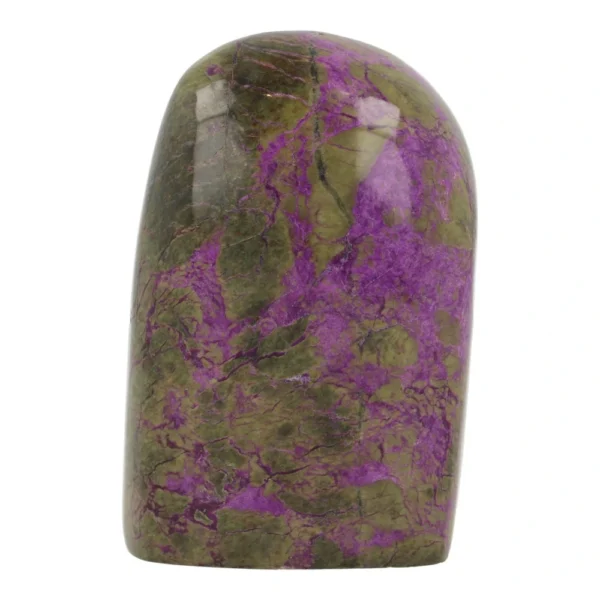 Fraaie paarse stichtiet vrije vorm van 85mm hoog uit Zuid-Afrika